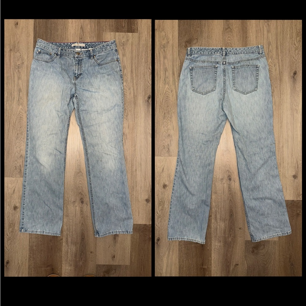 Tommy Hilfiger Vintage Y2K Light Wash Straight Leg Jeans Women’s Size 10